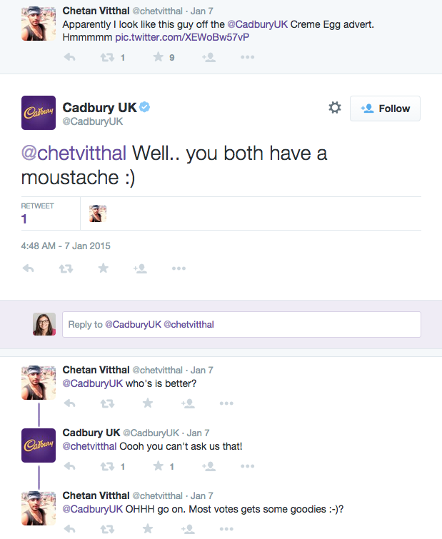 Cadbury Twitter funny humour